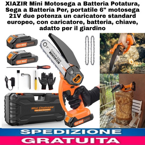 Mini motosega batteria - motosega, a