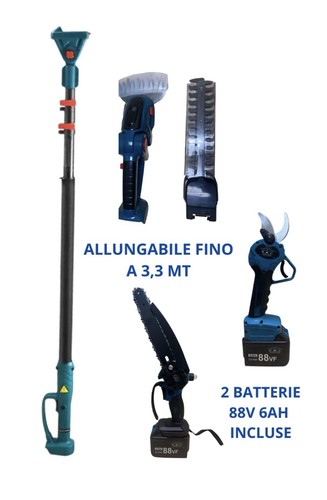 Kit potatura mini motosega - mini, 8"