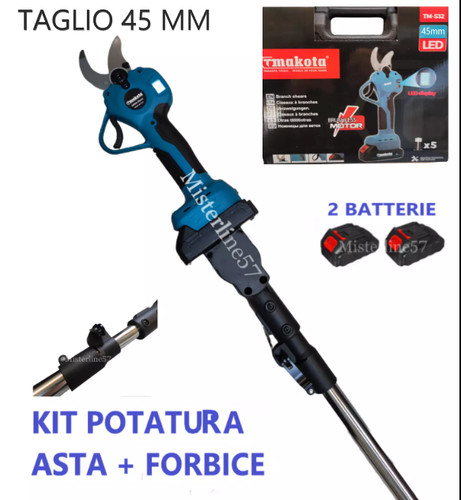 Kit potatura asta telescopica - asta,